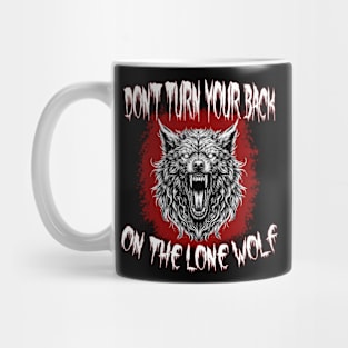 Angry and Possessed Lone Wolf Mug